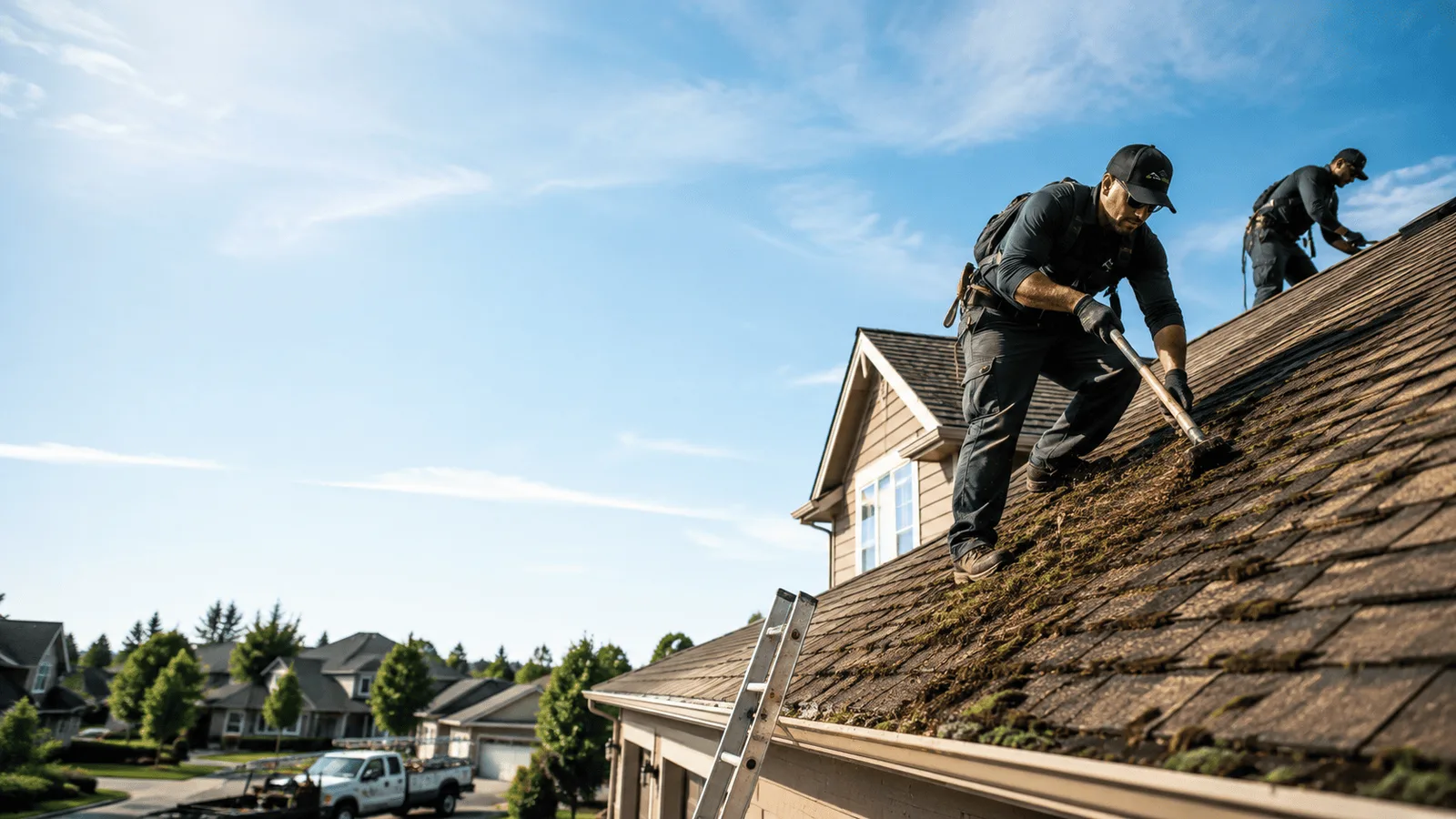 Roof Moss Removal in Brackney, PA near me